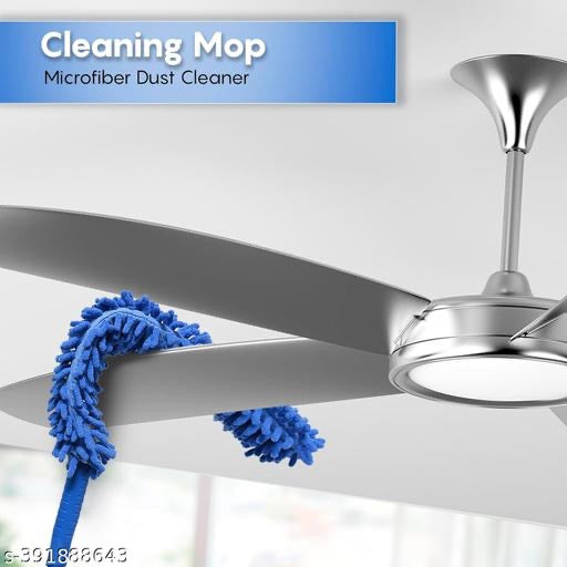 Feather duster for cleaning easy cleaning of fans with bendable head